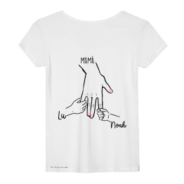 Camiseta manos mamá e hij@s