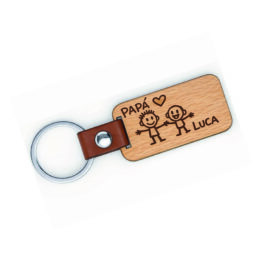 Llaveros Madera Personalizables