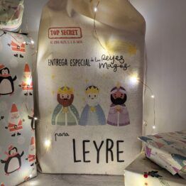 Saco Regalos Navidad (Papa Noel/ Reyes Magos)