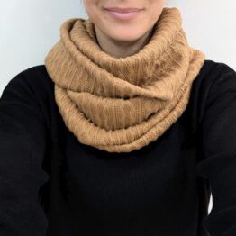 Cuello Doble (Camel/Mint)