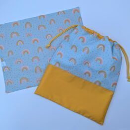 Pack Bolsa + Mantelito Arcoíris