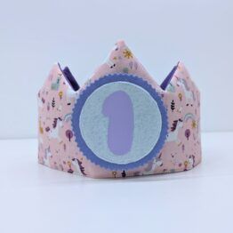 Corona Unicornios Rosa