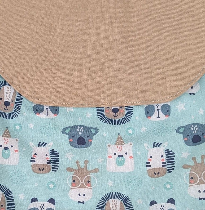 Bolsa Merienda Animals Mint - Imagen 2