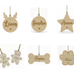 Bolas Navidad Grabadas